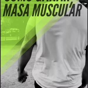Imagen de portada para Ebook Cómo ganar masa muscular 
