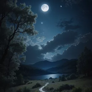 Imagem de capa para o Curso online Lua no céu a noite