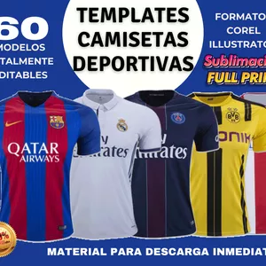 Imagen de portada para Curso online Plantillas Editables Camisetas Deportivas
