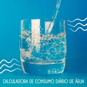Imagem de capa para o Ebook CALCULADORA DE CONSUMO DIÁRIO DE ÁGUA