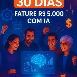 Imagem do curso "Método IA 30 Dias: Construa Seu Negócio Digital e Fature Até R$ 5.000 com IA