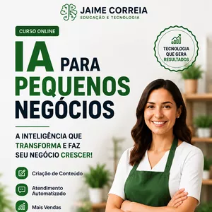 Imagem de IA para Pequenos Negócios Ferramentas e Estratégias para Crescer em 2026 criado por MANUELA CUNHA SOUSA na hotmart