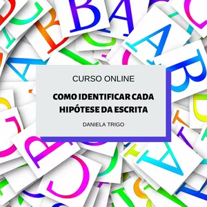 Imagem de capa para o Curso online Curso Online: Como identificar cada hipótese da escrita.