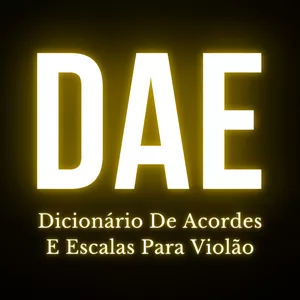 Imagem de capa para o Ebook Dicionário de Acordes e Escalas Para Violão