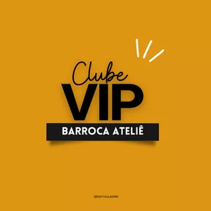 Imagem de capa para o Curso online CLUBE VIP BARROCA ATELIÊ