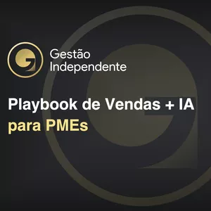 Imagem de capa para o Curso online Playbook de Vendas + IA para PME's