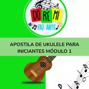 Imagem de capa para o Ebook APOSTILA DE UKULELE PARA INICIANTES MÓDULO 1
