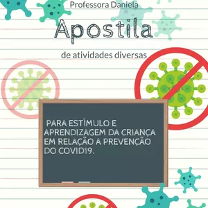 Imagem de capa para o Ebook Apostila de Atividades Para Crianças