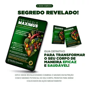 Imagem de capa para o Ebook Protocolo Maximus - Emagrecimento e hipertrofia 