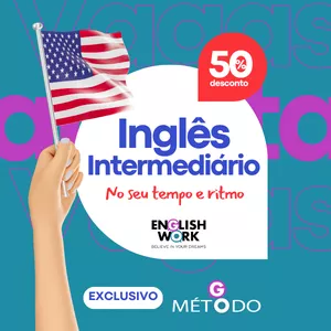 Imagem do curso Inglês Intermediário no seu Tempo e Ritmo - Exclusivo Método Go 