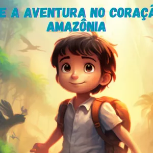 Imagem de capa para o Ebook Davi e a Aventura no Coração da Amazônia