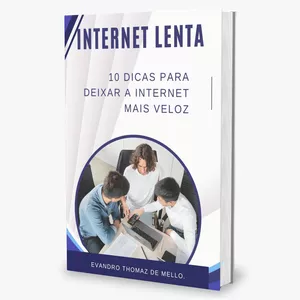 Imagem de capa para o Ebook E-BOOK 10 DICAS PARA DEIXAR INTERNET VELOZ