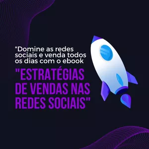 Imagem de capa para o Ebook "Estratégias de Vendas nas Redes Sociais: Guia Prático para Aumentar seus Resultados"