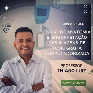 Imagem de capa para o Curso online Curso de Anatomia e Interpretação de Imagens por Tomografia Computadorizada