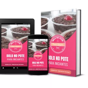 Imagem de capa para o Ebook PLR BOLO NO POTE