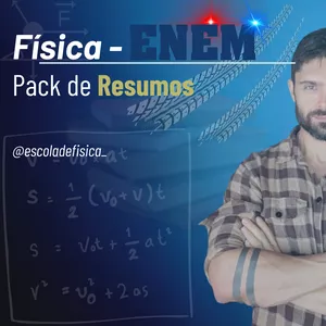 Imagem de capa para o Ebook Pacote em PDF de Física - ENEM