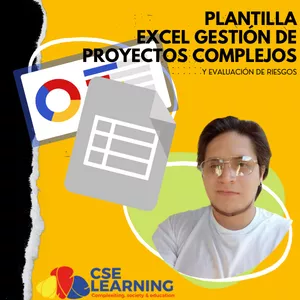 Imagen de portada para Curso online Plantilla Gestión de Proyectos y Gestión de Riesgos