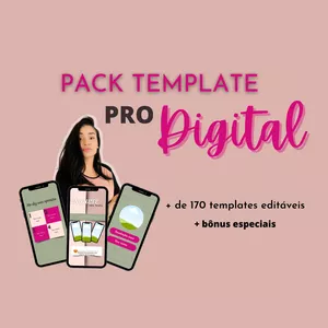 Imagem de capa para o Curso online Pack Templates Pro Digital