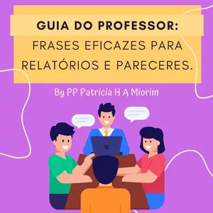 Imagem de capa para o Ebook Guia Do Professor: Frases Eficazes Para Relatórios E Pareceres