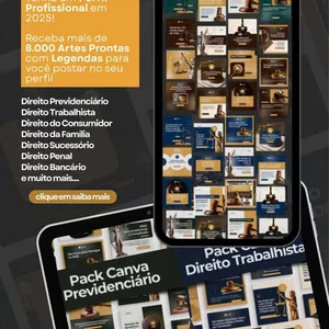 Pacote Canva para Advogados