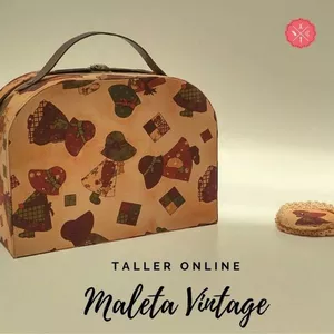 Imagen de portada para Evento online Taller Online de Maleta Vintage