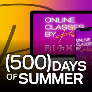Cover image for Ebook Online Classes by Priscila Américo | 500 Days of Summer