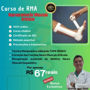 Imagem de capa para o Curso online Reprogramação Músculo Articular - RMA