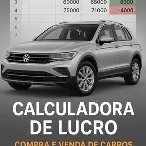 Imagem de capa para o Curso online CALCULADORA DE LUCRO VEICULAR