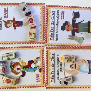 Imagem de capa para o Ebook Lembrancinha Circo (balinhas) 