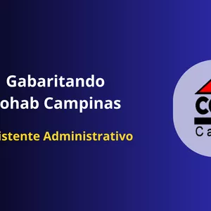 Imagem do curso Gabaritando Cohab Campinas - Assistente Administrativo 