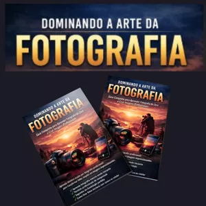 Imagem de capa para o Ebook Dominando a Arte da Fotografia