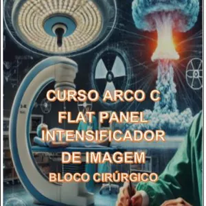 CURSO BLOCO CIRÚRGICO ARCO C FLAT PANEL INTENSIFICADOR  DE IMAGEM 