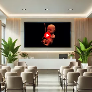 Imagem de capa para o Curso online 50 Videos formato Youtube e TV para Obstetras 