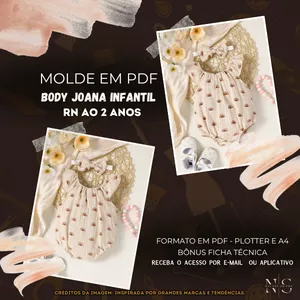 Imagem de capa para o Curso online ✨[Molde em PDF] - Body Joana Infantil RN ID 3818569