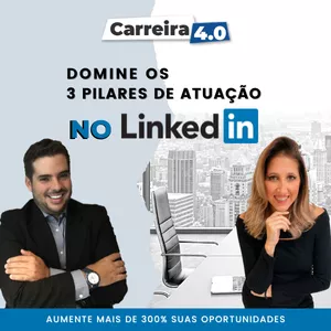 Imagem do curso LinkedIn Carreira 4.0 - Treinamento Completo 3 Pilares de Atuação no LinkedIn