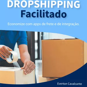 Imagem de capa para o Ebook Dropshipping facilitado
