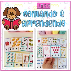 Imagem de capa para o Ebook Contando e Aprendendo