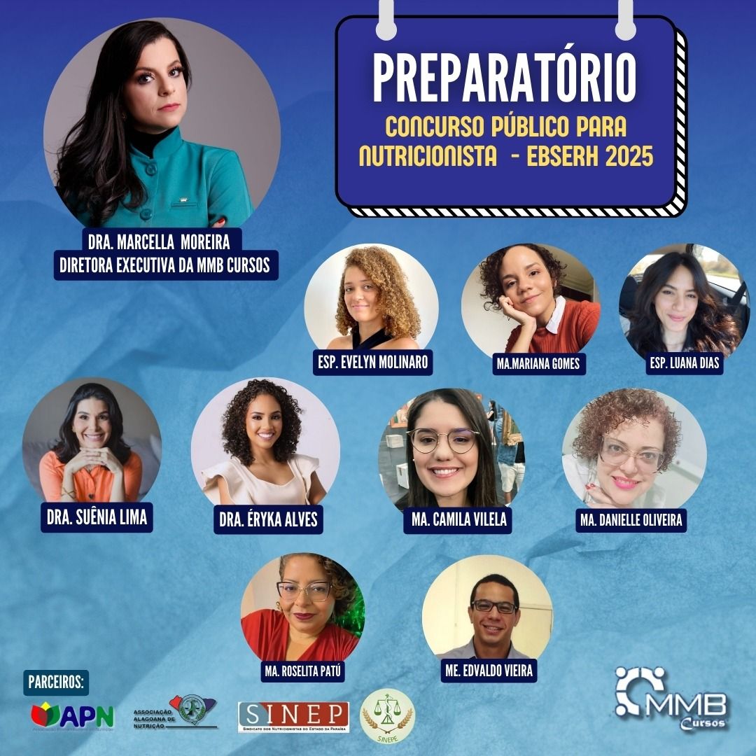 Imagem do curso Preparatório Completo Online e Gravado para o Concurso EBSERH 2025 - Nutricionista