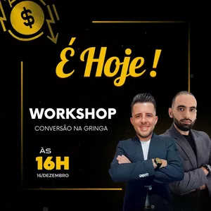 Imagem de capa para o Evento online Workshop Conversão na Gringa