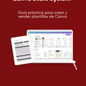 Imagen de portada para Ebook ⭐ Guía para Crear y Vender Plantillas de Canva