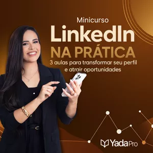 Imagem de capa para o Curso online LinkedIn na Prática