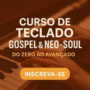 Imagem de capa para o Curso online Curso de teclado gospel &amp; neo soul