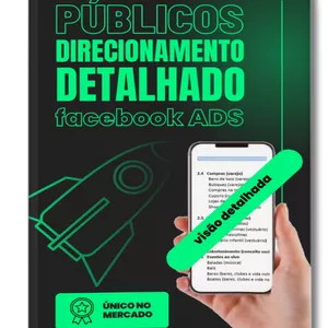 Imagem de capa para o Ebook Públicos do Direcionamento Detalhado do Facebook Ads