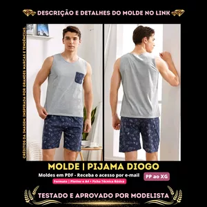 Imagem de capa para o Curso online ✨[Molde em PDF] - Pijama Diogo ID 4173213 [PP ao XG]