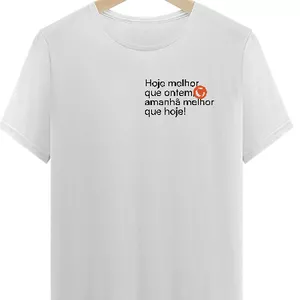 Imagem de capa para o Curso online Camiseta branca Hoje Melhor que Ontem, Amanhã Melhor que Hoje!