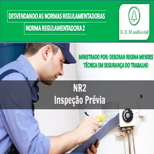 Imagem do curso NR 2 - INSPEÇÃO PRÉVIA