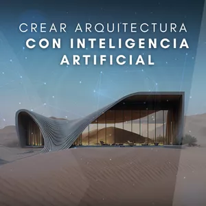 Imagen de portada para Curso online Crear arquitectura con inteligencia artificial