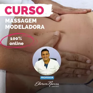 Imagem de capa para o Curso online CURSO DE MASSAGEM MODELADORA