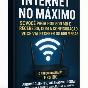 Imagem de capa para o Ebook “Ganhe Até R$1000 Configurando Wi-Fi: Aprenda a Montar Sua Rede e Lucre Com Clientes”