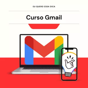 Imagem de capa para o Curso online Gmail: Organização e Produtividade